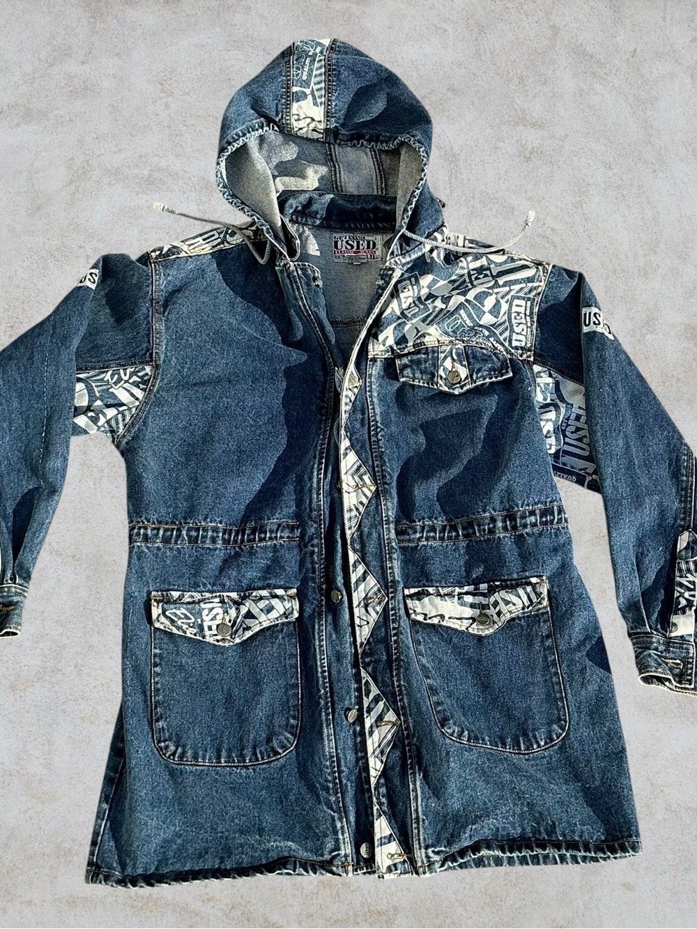 VTG 90s Get Used By Elie Tupac Trapped Jacket